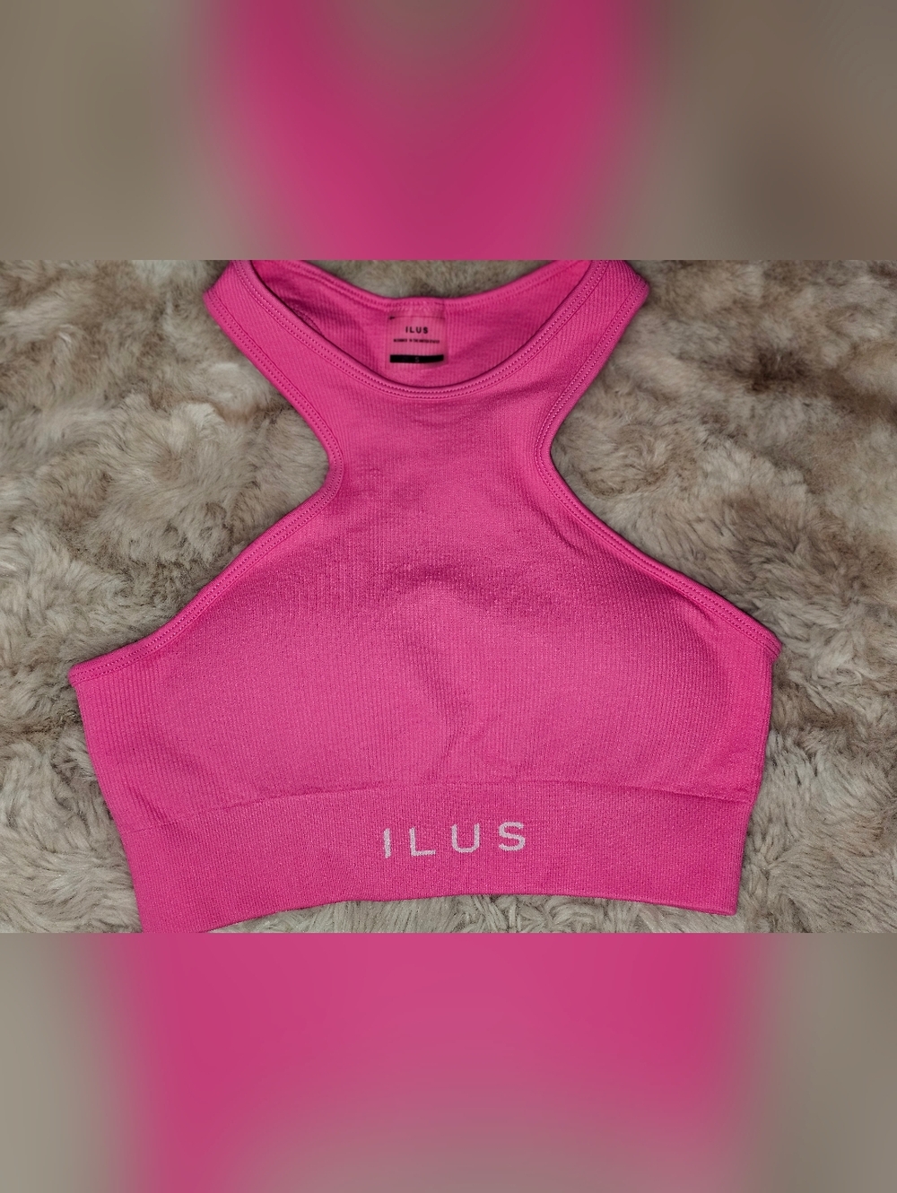 ILUS seamLUX™ CORE DIVINE BRA Divine Pink Small